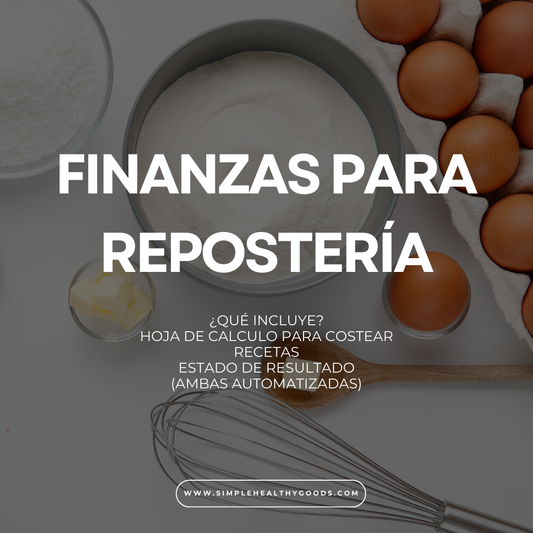 Finanzas para repostería